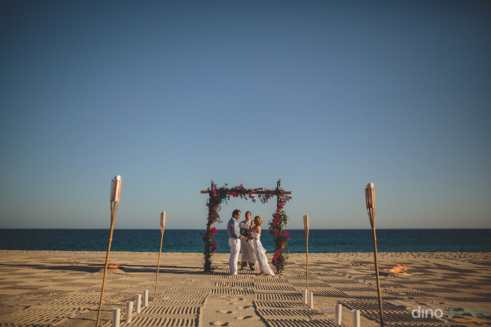 Peaceful and Private Wedding Ceremony