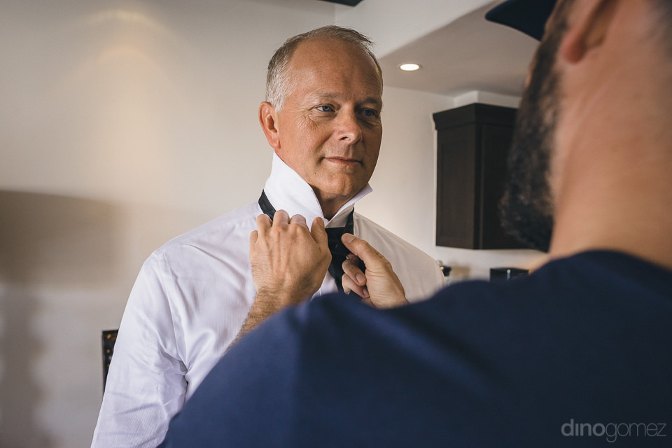 Men Prepare For Special Wedding In Los Cabos